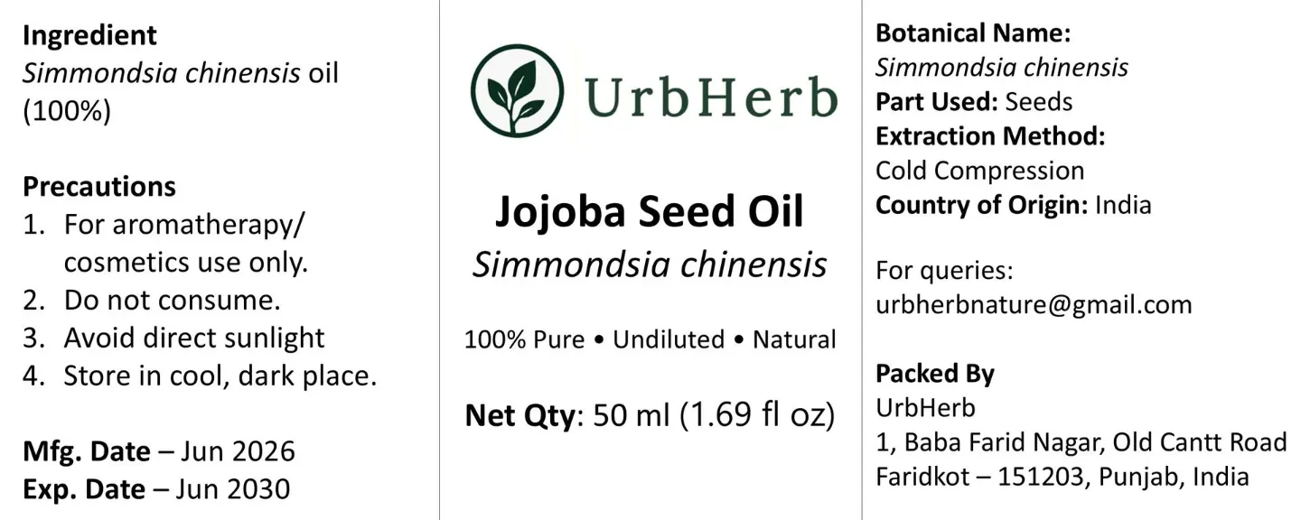 Jojoba Carrier Oil