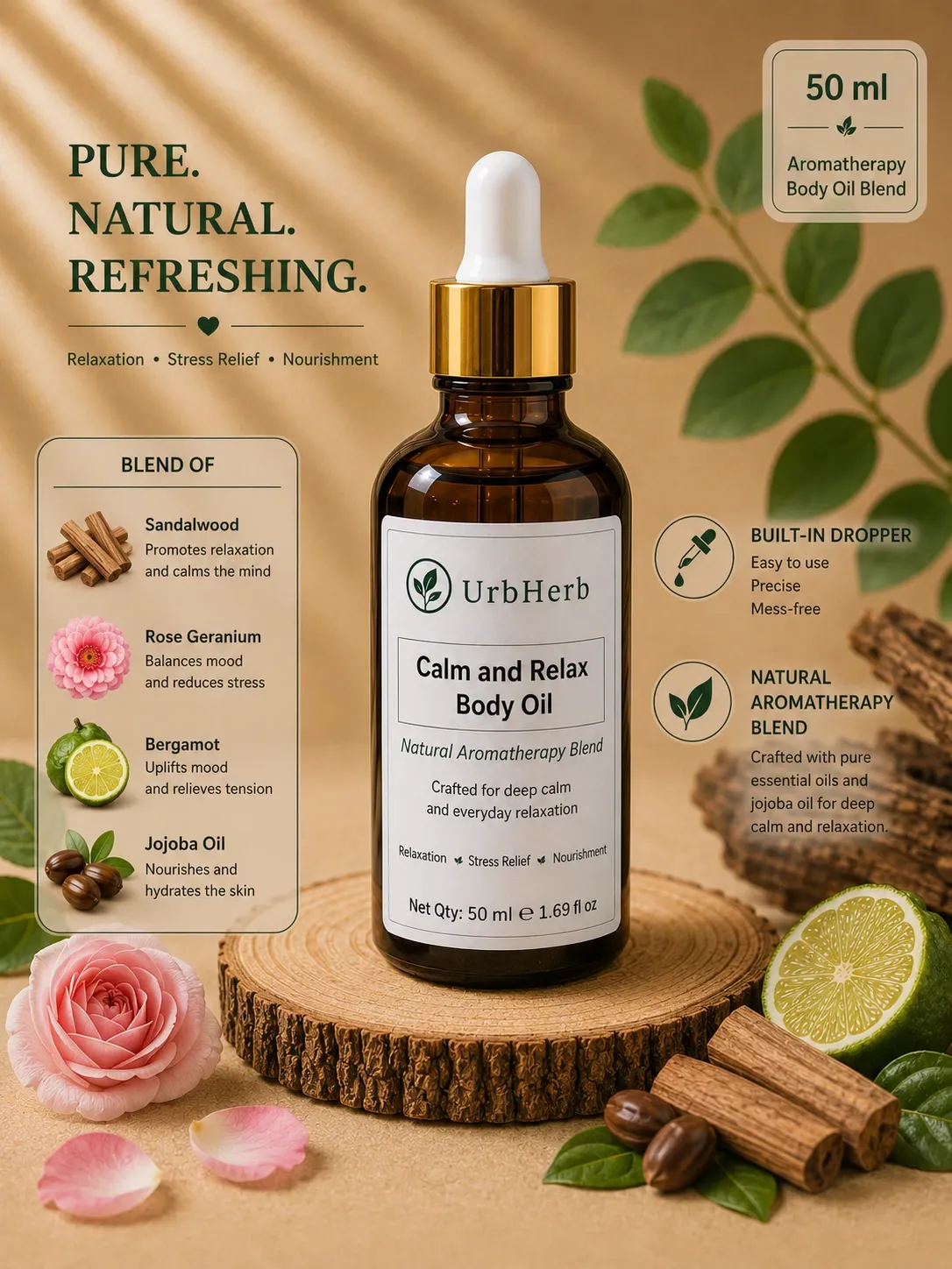 [URB-BO-STR-50ML] Calm and Relax